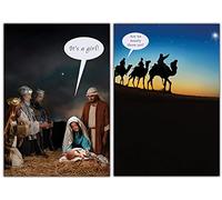 Christmas Cards Multi-pack, 10 Funny Multi-pack Christmas Cards, 2 Different Designs, Pack of 10 Multi-pack Christmas Card, Funny Christmas Cards, Funny Christmas Cards Pack, Rude Christmas Cards Pack