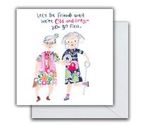Emotional Rescue Funny Birthday Card, Female Birthday Cards,163mmx163mm