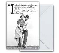 Emotional Rescue Funny Birthday Card For Her, Rude Birthday Card Female Funny, I've Been Having Trouble with the Rough…, Black & White