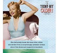 Emotional Rescue Funny Birthday Card For Her, Teeny Bit Older…, Humorous Friend Birthday Card, Blue