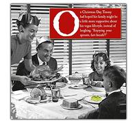 Emotional Rescue Funny Christmas Card for Friends | Enjoying Your Sprouts! | Morphed | 16.3 x 16.3 cm | FSC Certified Paper | Recyclable | Made in the UK