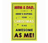 Emotional Rescue Funny Christmas Card for Mum and Dad | Awesome As Me!