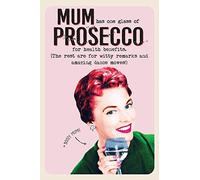 Emotional Rescue Funny Mother's Day Card For Mum, Mum Has One Glass of Prosecco …, Mothers Day Card, Pink