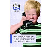 From Son Mother's Day Card, Funny Mother's Day Card From Son, Mothers Day Card, Mothers Day Cards, Mother's Day Card, Mother's Day Cards