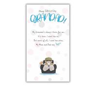 Emotional Rescue Grandad Father's Day Card, Fathers Day Card for Grandad, Multi-Coloured