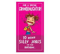 Emotional Rescue Humour Funny Granddaughter Birthday Card - For a Special Granddaughter! 10 rather silly jokes for your birthday.