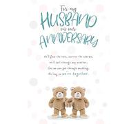 Emotional Rescue Husband Anniversary Card, Humorous Greeting Card for Husband, Multi, 159mmx235mm