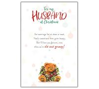 Emotional Rescue Husband Christmas Card, Nice Words Husband Christmas Cards, Xmas Card Husband, Christmas Card For Husband, Romantic Husband Christmas Card, Christmas Cards Husband, Multi, XXWF1922