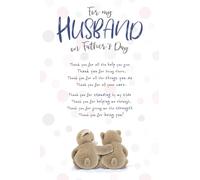 Emotional Rescue, Husband Father's Day Greeting Card, Fathers Day Card for Husband, Multi-Coloured