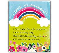 Emotional Rescue,Multi,ZFW9458 Grandma Birthday Card, Birthday Card For Grandma, Nice Words Birthday Card For Grandma, A Wish, Paper Salad