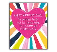 Emotional Rescue Mum Birthday Card, Birthday Card For Mum, Nice Words Mum Birthday Card, Happy Birthday Mum Card, Hugs, Paper Salad,Multi,ZRWF9483