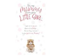 Emotional Rescue Mummy From Your Little Girl Birthday Card Padded with Love