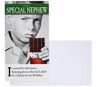 Nephew Birthday Card, Funny Nephew Birthday Card, Happy Birthday Card for Nephew, Ipad, Nephew, Greetings Card, 130x235mm