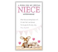 Blessed Greetings Cards Niece Birthday, Sweet Birthday Card, Two Bears Niece