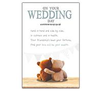 Emotional Rescue On Your Wedding Day Card, Cute Wedding Greeting Card, Pastel, Letter Print, Humorous Design