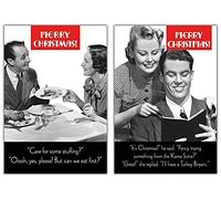 Emotional Rescue Pack of 10 Funny Christmas Cards | Multi Pack | FSC Certified Paper | Recyclable | Made in the UK