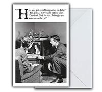 Emotional Rescue Funny Birthday Card For Her, Humor, Pink/Red, 12.4 x 17.6 cm, Glatt, GREETING_CARD