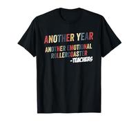 Emotional Rollercoaster Back to School Teacher Educator T-Shirt