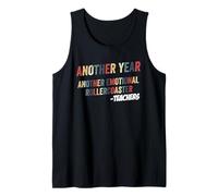 Emotional Rollercoaster Back to School Teacher Educator Tank Top