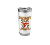 Emotional Support Animal Chicken Stainless Steel Insulated Tumbler