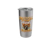 Emotional Support Animal Great Dane Stainless Steel Insulated Tumbler