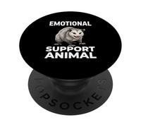 Emotional Support Animal Hissing Possum Funny PopSockets Adhesive PopGrip
