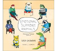 Emotional Support Animals 2027 Wall Calendar : Anonymous Fuzzball Comics