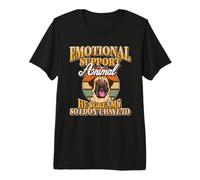 Emotional Support Bull Mastiff Premium T-Shirt