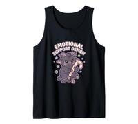 Emotional Support Demon Cute Krampus Goth Tank Top