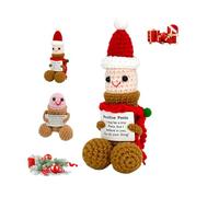 Emotional Support Dick,Funny Crochet Dick Positive Deez Ornament,Mini Cute Crochet Penis with Positive Messages,HandmadeCrochet Encouragement Ornament Cheer Up Gifts for Men Boyfriends,Husband