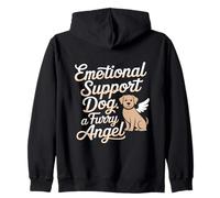 Emotional Support Dog Zip Hoodie