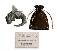 Emotional Support Dragon Adoption Kit, 2025 New Handmade Mini Cute Calming Anxiety Relief Dragon Sculpture,Relief & Anxiety Comfort Collectible Companion for Friends Family Collectible Gift