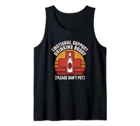 Emotional Support Drinking Buddy Please Dont Pet Funny Party Tank Top