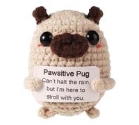 Emotional Support Emotional Support Plush Gift Positive Penguin Portable Emotional Support Cute Positive Gifts Easy to Carry with You Wherever You Go Comes with 1 Lucky Coin Emotional Support