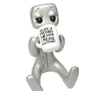 Emotional Support Gift-Mental Health Kawaii Desk Buddy，Interesting Desk Decoration Cute Robot Doll Inspirational Gift,An Encouraging Decoration (Good Morning!)