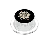 Emotional Support Human Funny Therapy Empathy Meme Gift PopSockets PopGrip for MagSafe