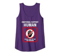 Emotional Support-Human Halloween Costume Do Not Pet Me Tank Top