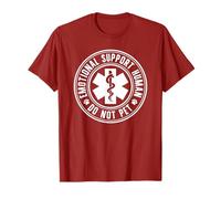 Emotional Support Human Service Animal Dog T-Shirt