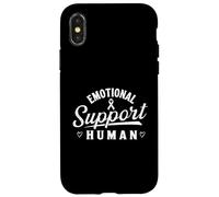 Emotional Support Human - Suicide Prevention Awareness Case for iPhone X/XS