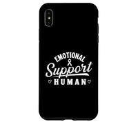 Emotional Support Human - Suicide Prevention Awareness Case for iPhone XS Max