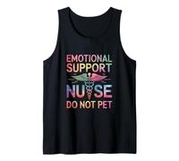 Emotional Support Husband Comedy Relationship Joke Art Tank Top