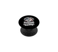 Emotional Support Husband Do Not Pet Funny Saying PopSockets Adhesive PopGrip