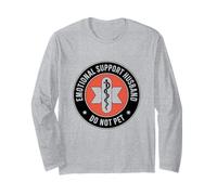 Emotional Support Husband Do Not Pet Long Sleeve T-Shirt