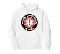 Emotional Support Husband Do Not Pet Pullover Hoodie