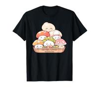 Emotional Support Mushrooms Cute Kawaii Fruit Cup T-Shirt