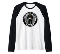 Emotional Support Pajamas Funny Jiu Jitsu Raglan Baseball Tee