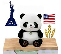 Emotional Support Plush Ai Panda Toy Emotional Healing on Demand, Panda Teddy for Soothing Sleep, Realistic Pandas for Real Comfort, Your Go-To Comfort Hug (1PCS)