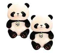 Emotional Support Plush Ai Panda Toy Emotional Healing on Demand, Panda Teddy for Soothing Sleep, Realistic Pandas for Real Comfort, Your Go-To Comfort Hug (2PCS)