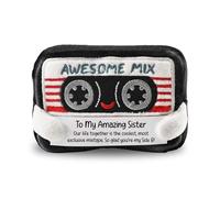 Emotional Support Stuffies Birthday Gifts for Sister with Emotional Cheer Support Friendship Gifts for Best Friends, Handmade Mixtape Plush Cute Funny Room Decor, Desk Deco