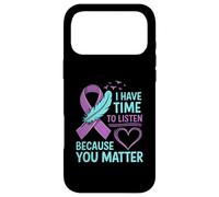 Emotional Support Suicide Awareness Case for iPhone 17 Pro Max